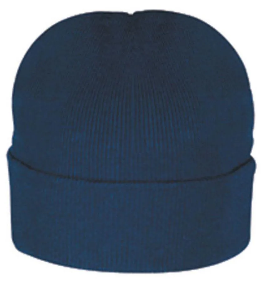1 Dozen Cuffed Long Folded 12inch Beanie Beanies Warm Knitted Winter Hats Skiing Unisex Wholesale Bulk