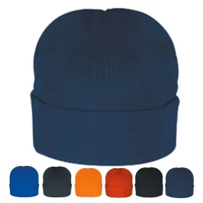 1 Dozen Cuffed Long Folded 12inch Beanie Beanies Warm Knitted Winter Hats Skiing Unisex Wholesale Bulk