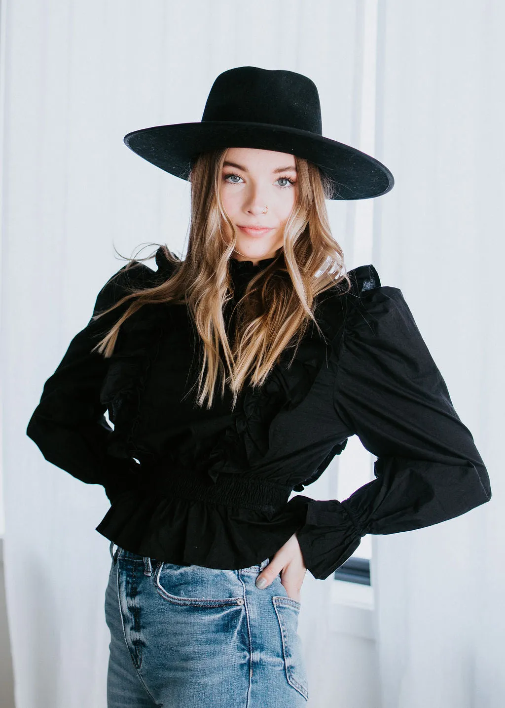 All Ruffled Up Blouse
