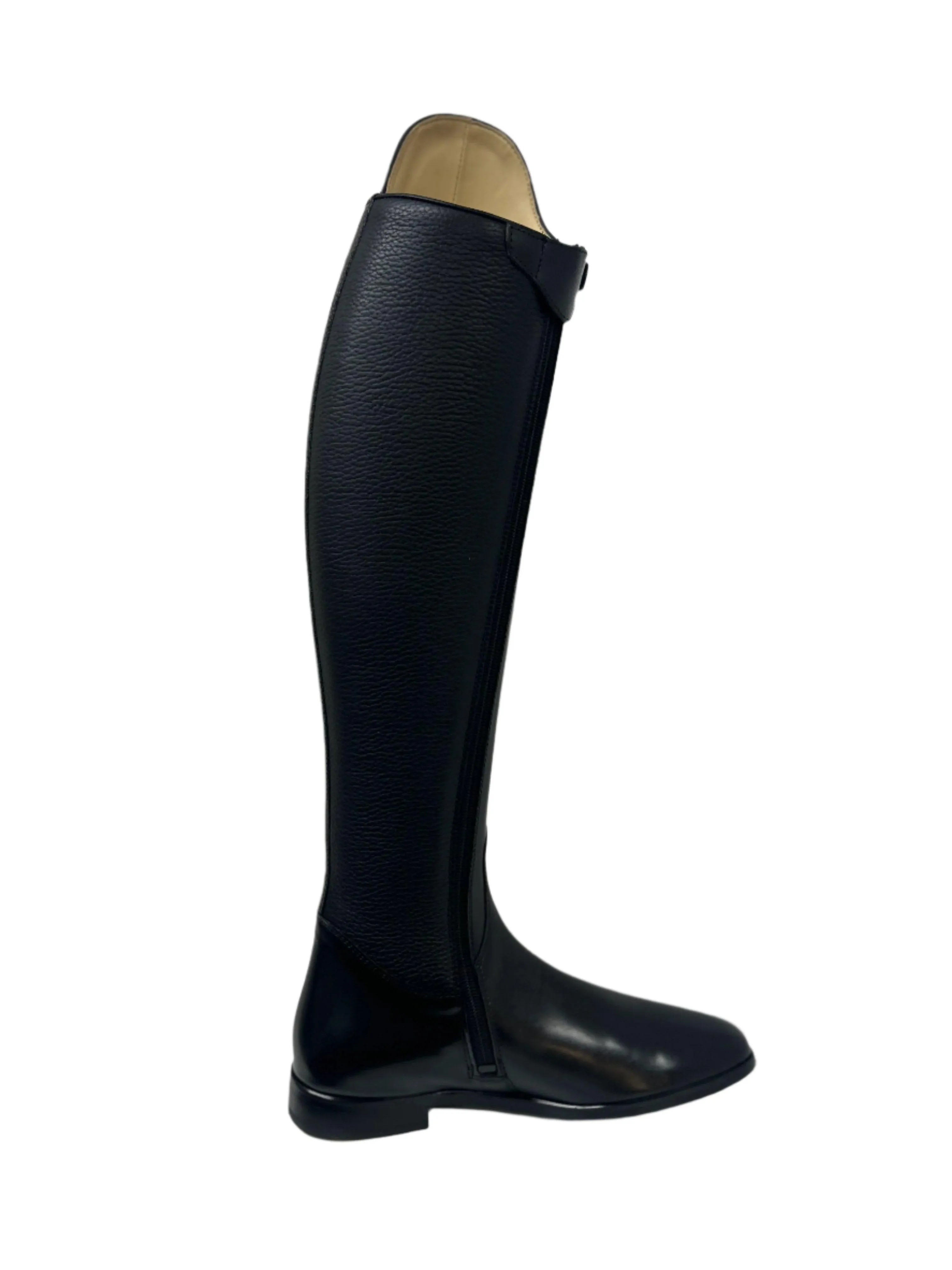 Black Semi Patent Competition Boot UK size 6.5