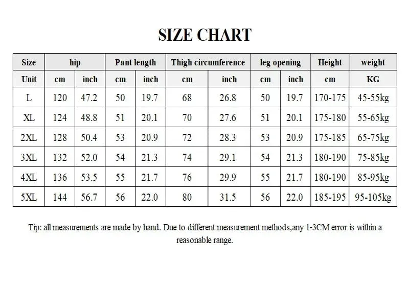 Breathable Thin Oversized Men's Summer Shorts
