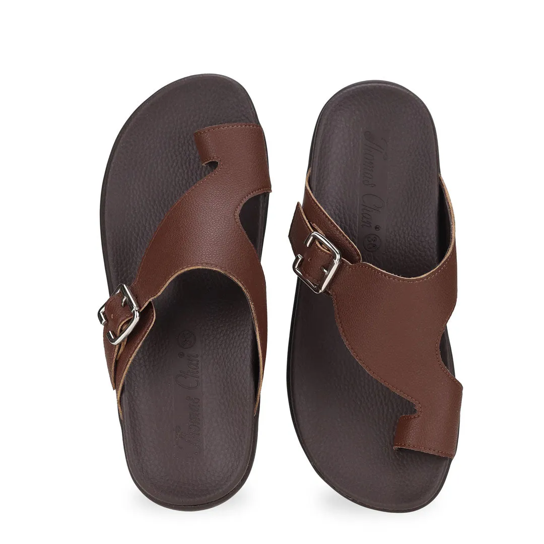 Bunion-Friendly Toe-Strap Flat Sandals [Comfy Health Series][ODD SIZES LEFT]