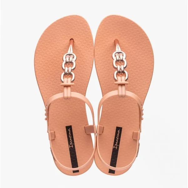 CHARM Ladies Toe Post Sandals Blush