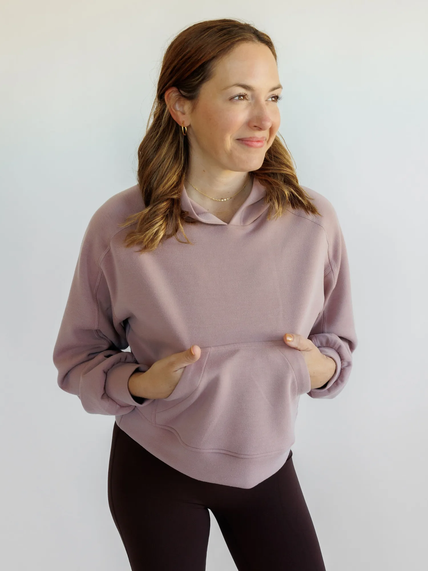 Dust Pink "Maggie" Pullover Hoodie