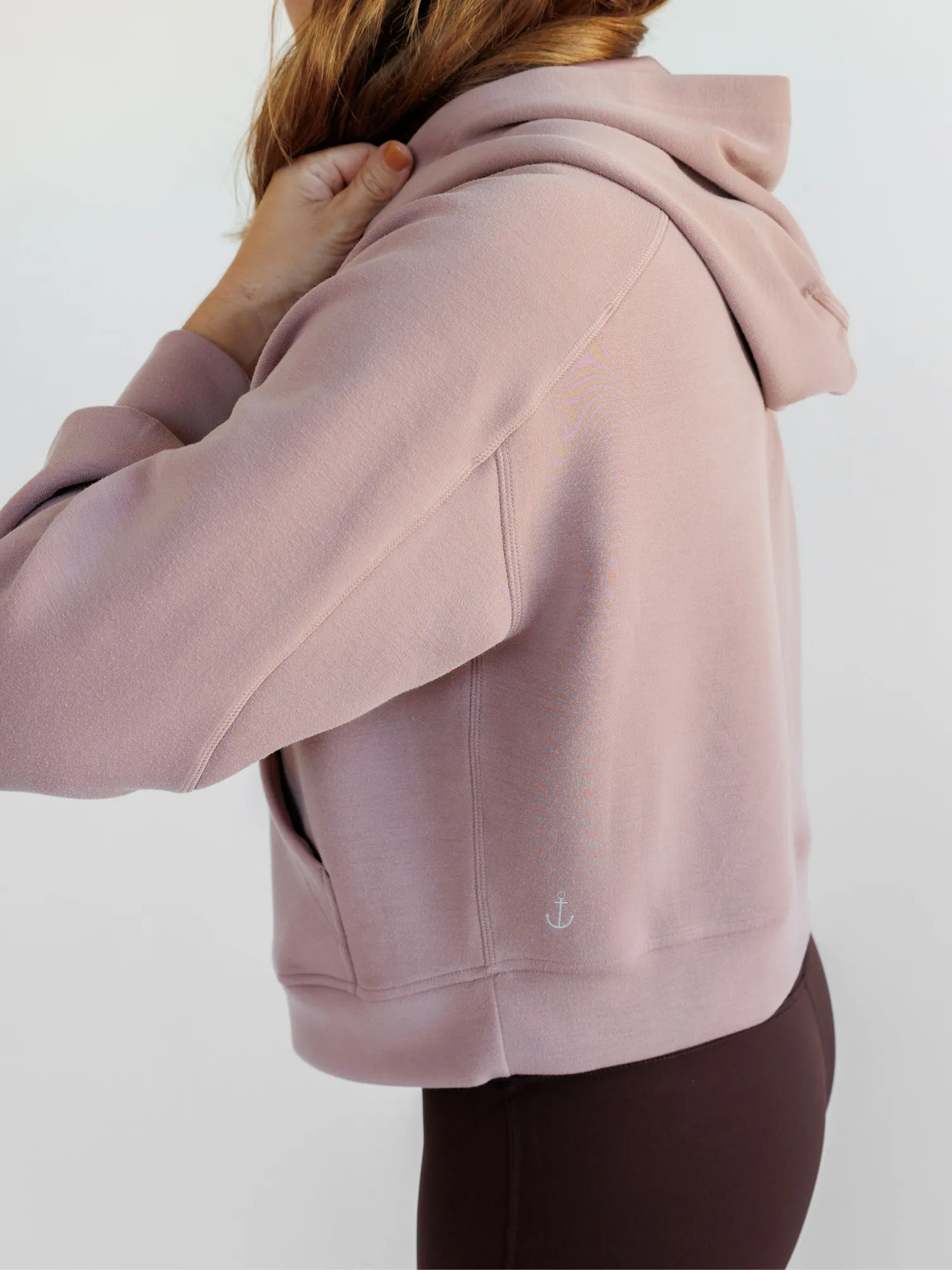 Dust Pink "Maggie" Pullover Hoodie