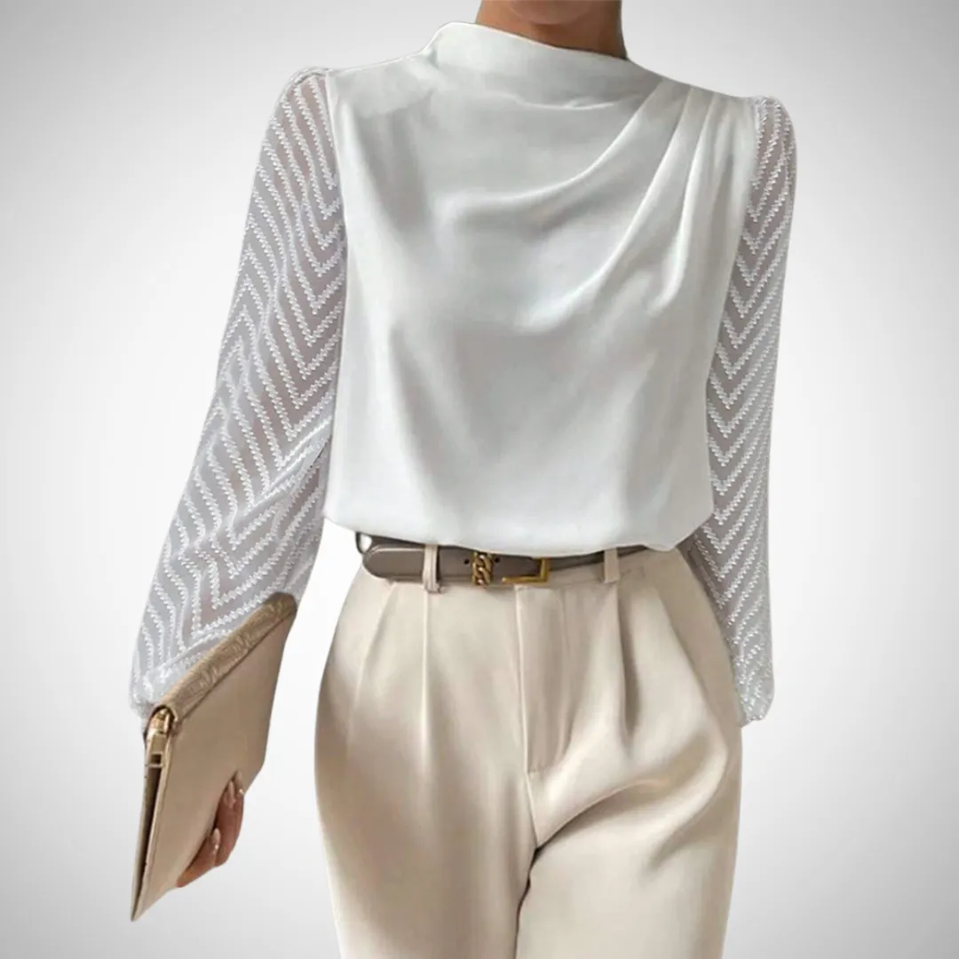 Elizabeth Elegant Long Sleeve Top