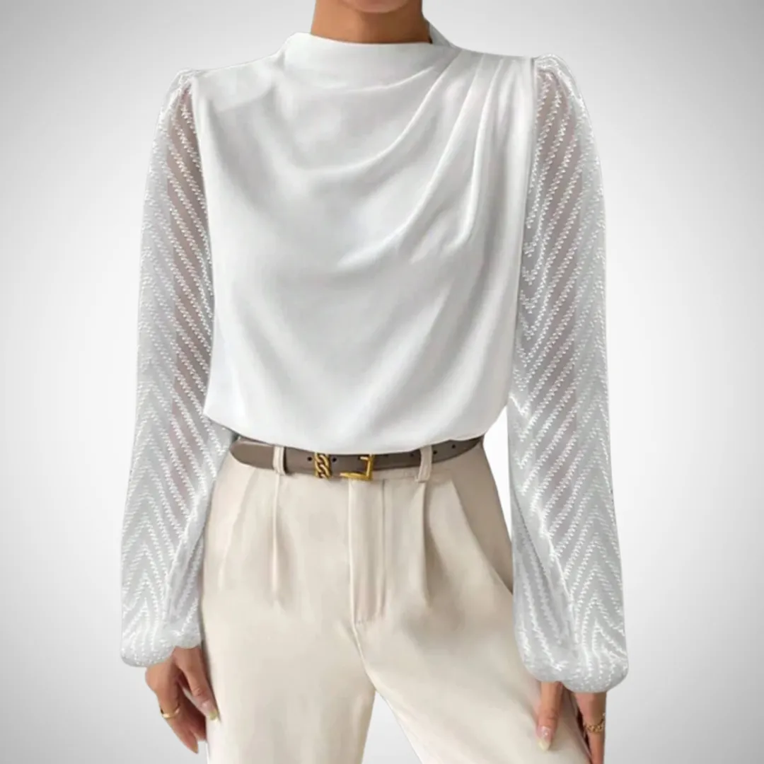 Elizabeth Elegant Long Sleeve Top