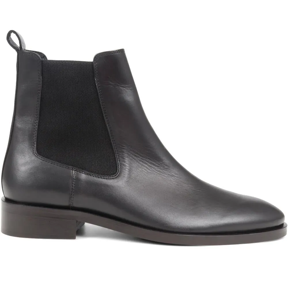 Forget-Me-Not Pointed Toe Chelsea Boots - FORGET-ME-NOT / 324 288