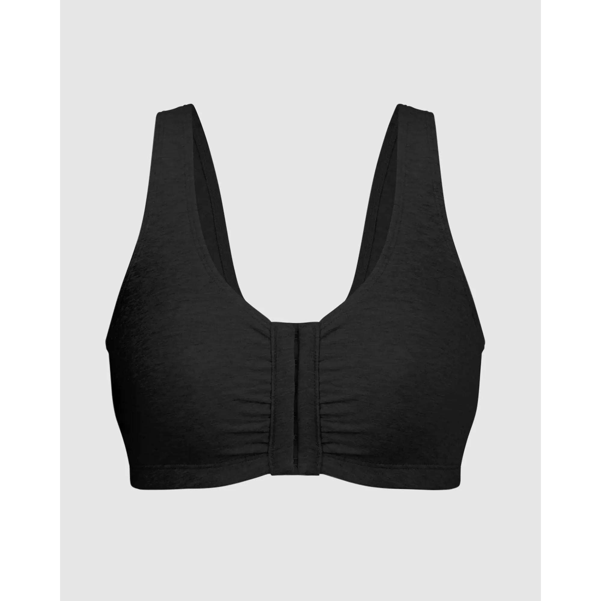 Front Close Wirefree Low-Impact Cotton Sports Bra