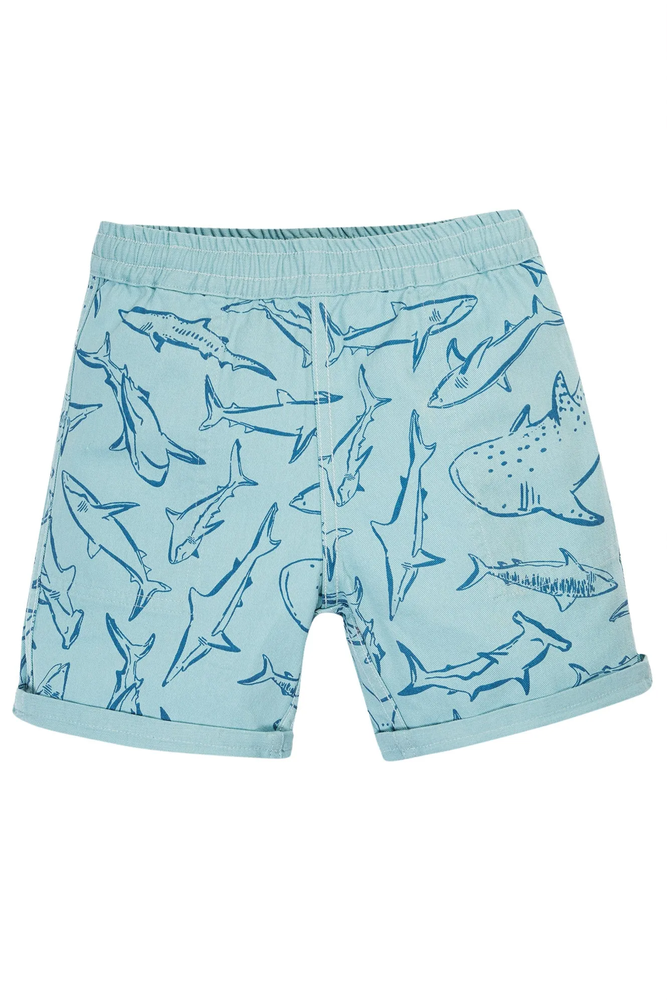 Frugi Reversible Stingray Jawsome Shorts Po4bk