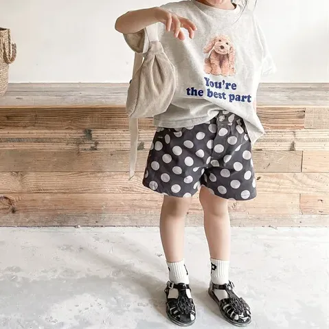 Girls Polka Dot Shorts