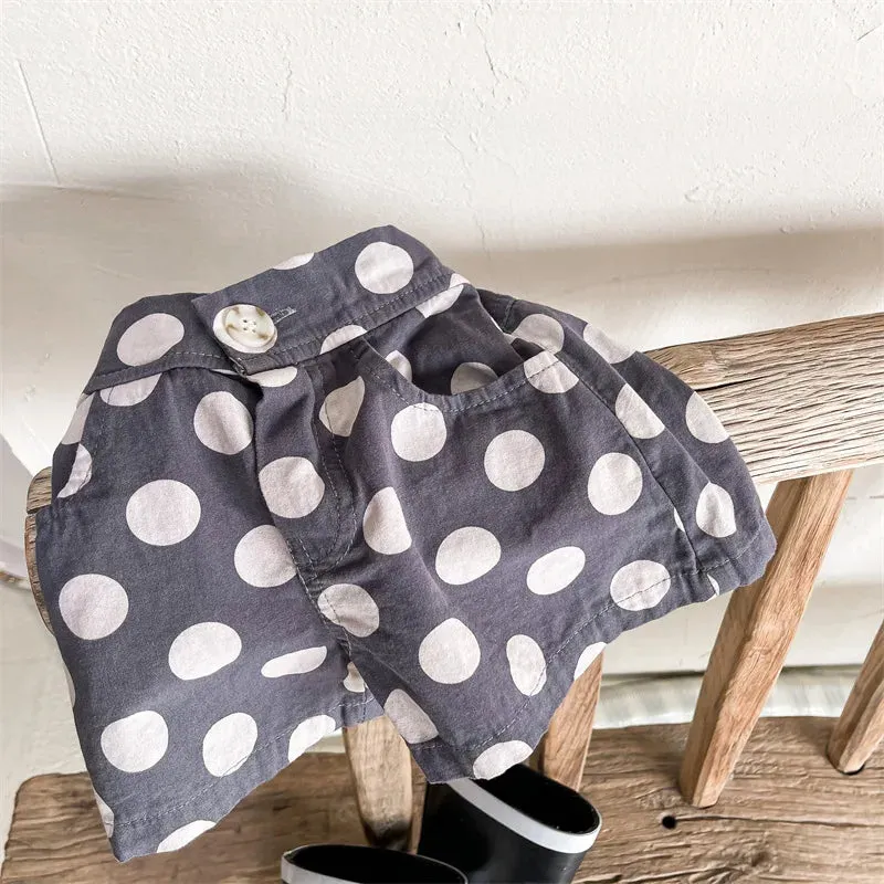 Girls Polka Dot Shorts