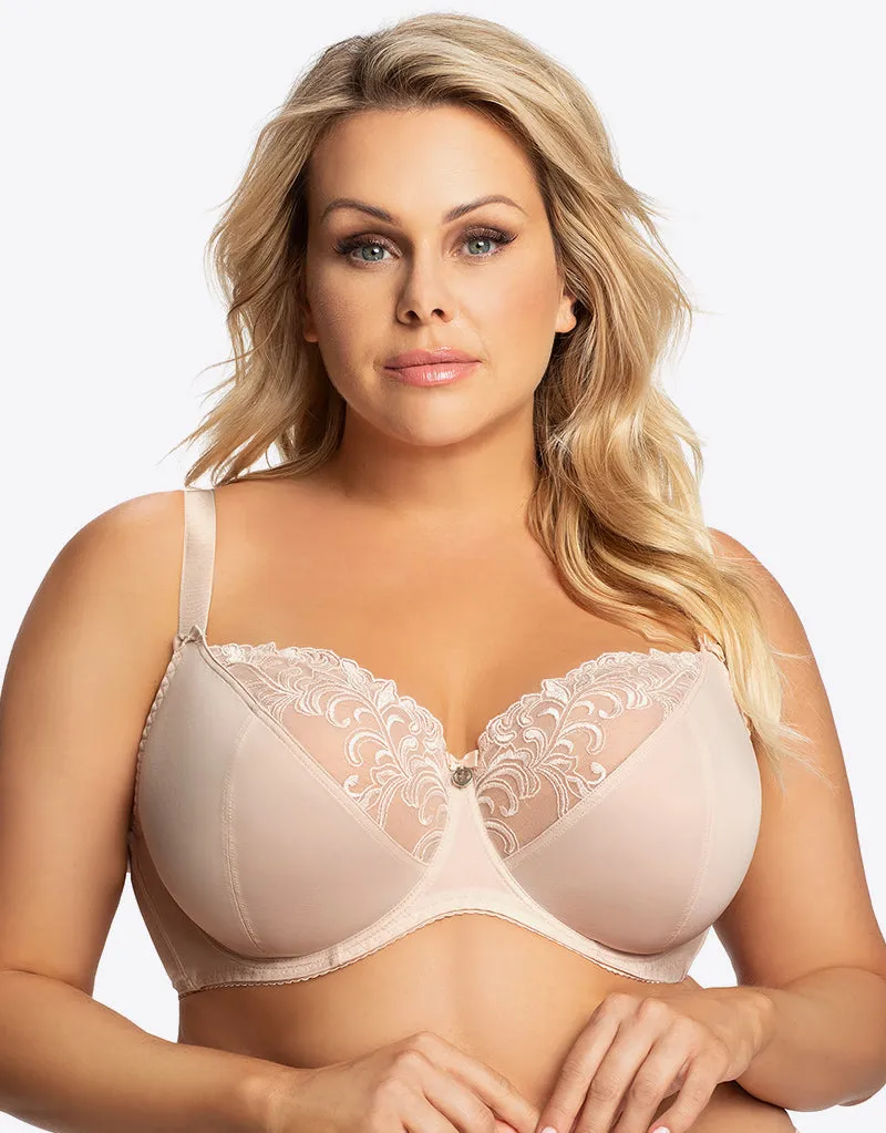 Gorsenia Vera Balconette Bra Beige