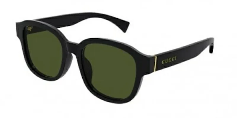Gucci Square Sunglasses Black/Green