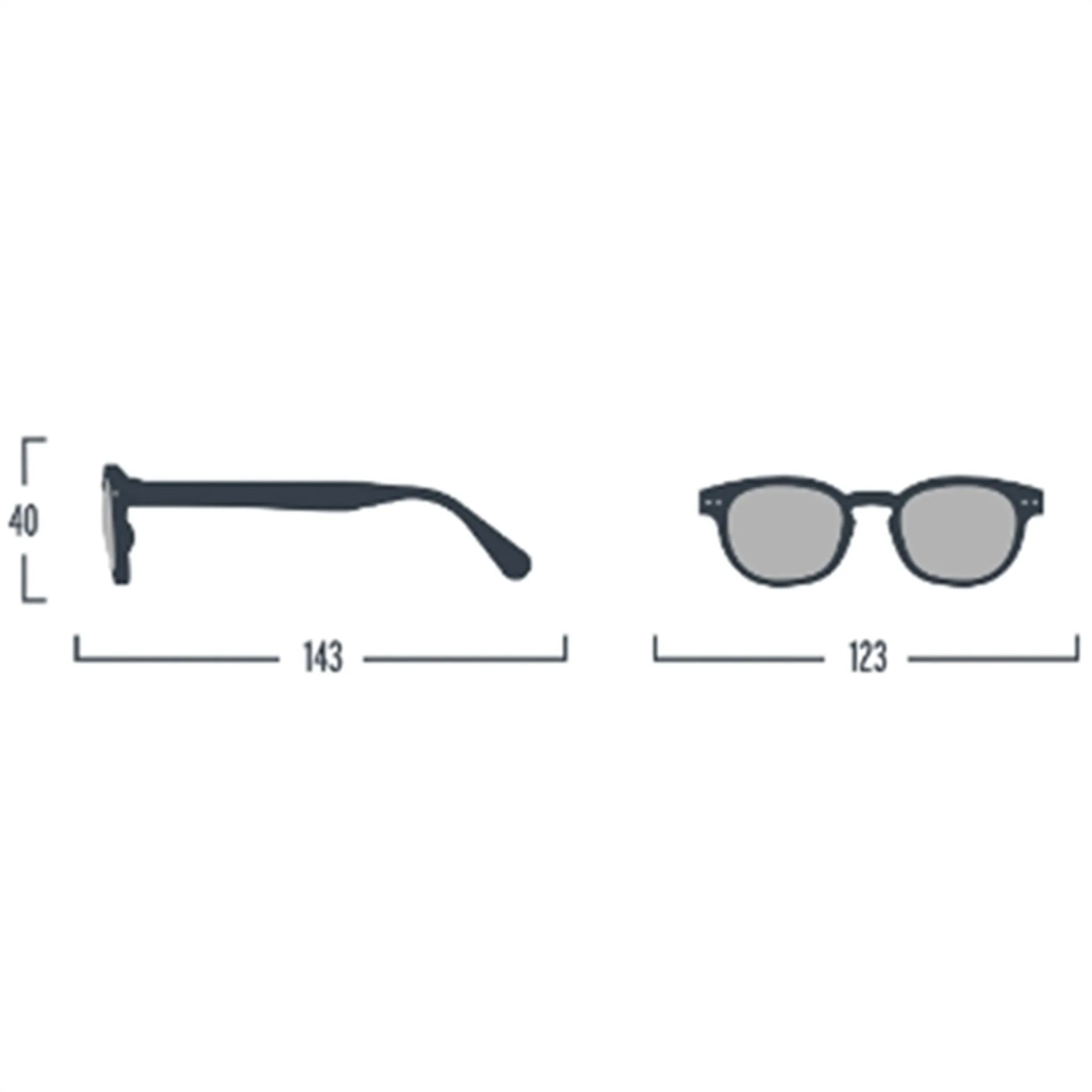 Izipizi Junior Sunglasses C Washed Denim