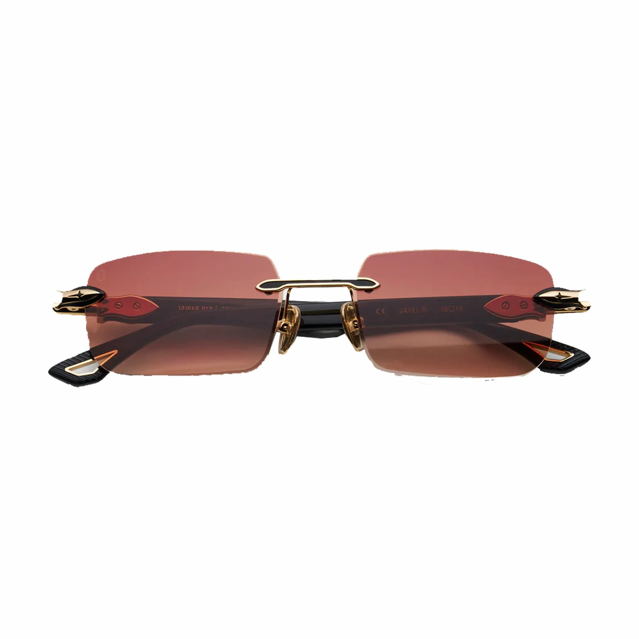 James Oro Brown Tint "Javelin" (Brown Tint/Black Frame)