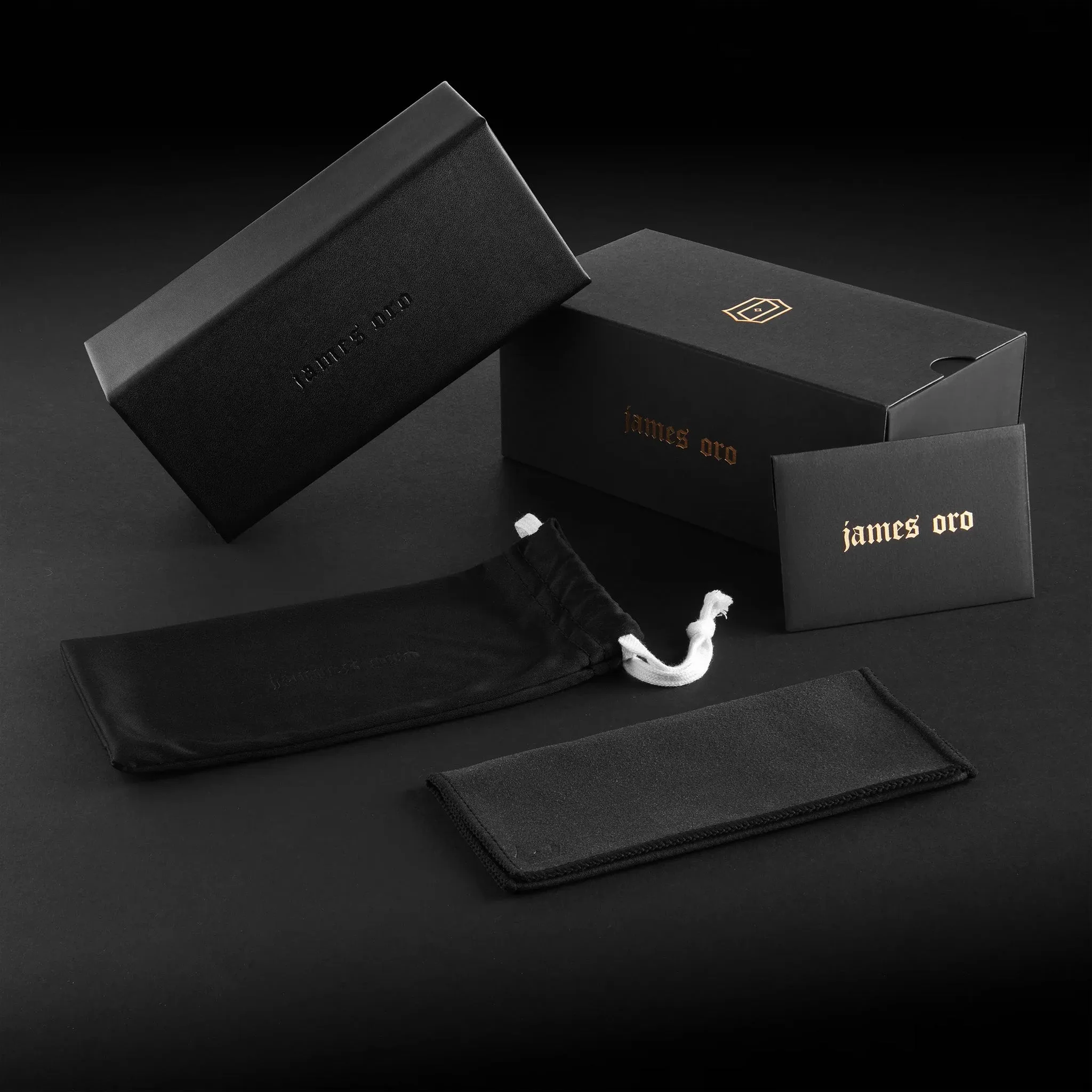 James Oro Brown Tint "Javelin" (Brown Tint/Black Frame)