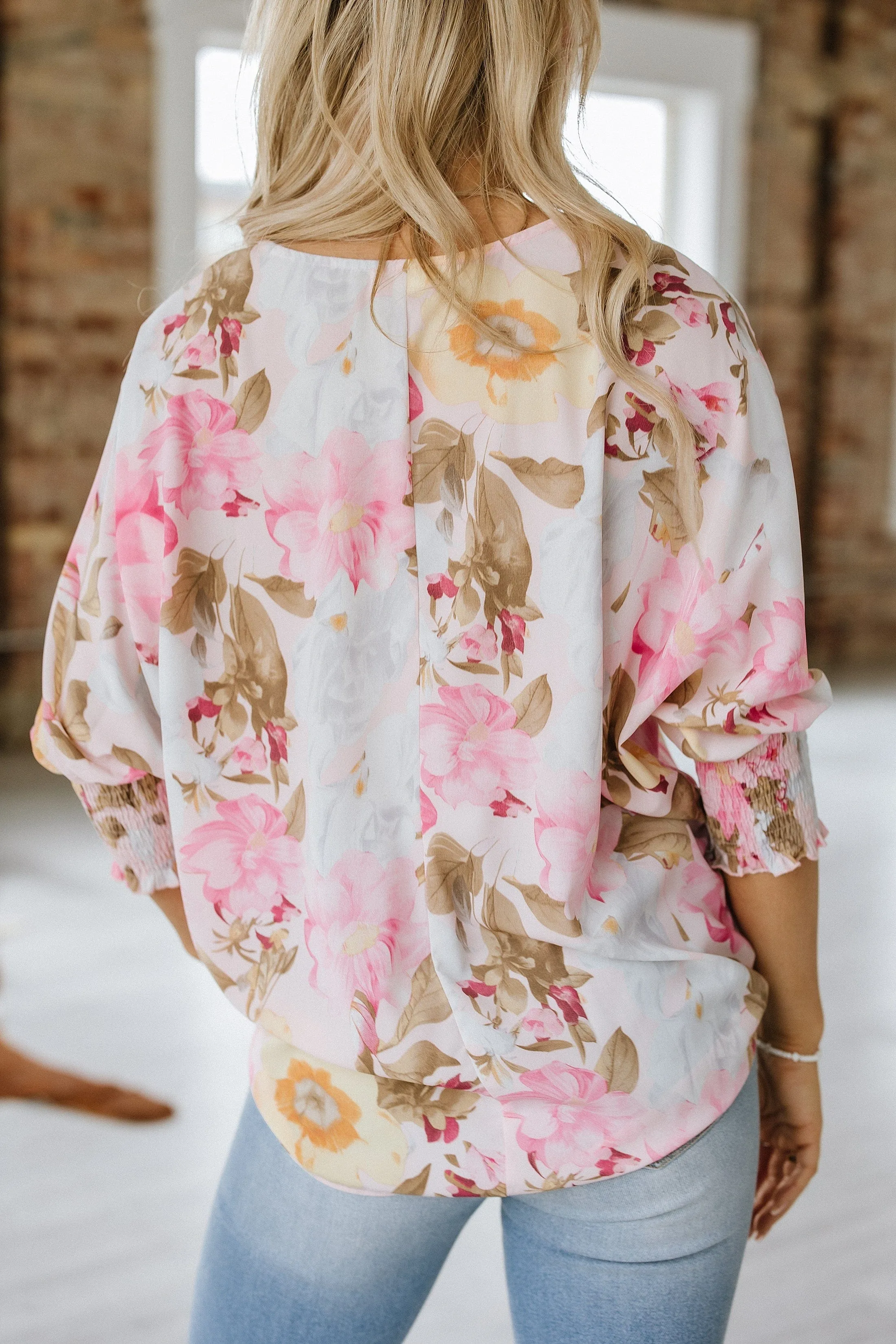 Katy Loose Fit Floral Blouse