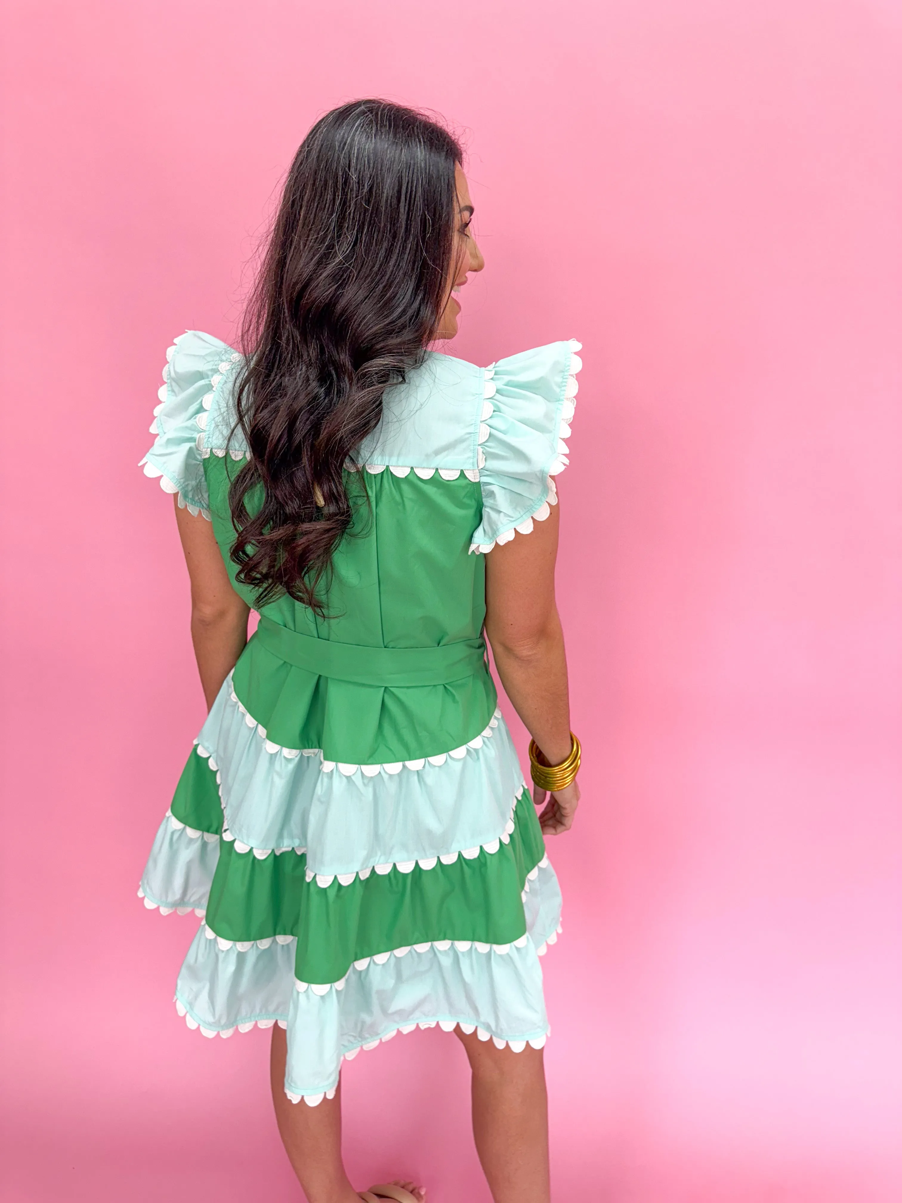 Lily Lane Dress - Green