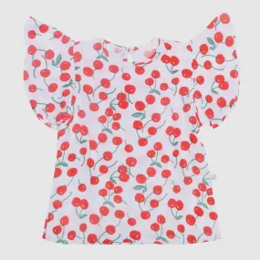 Martha Top (Cherry)