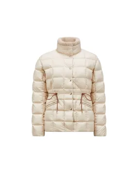 MONCLER ANTIGONE SHORT DOWN JACKET LIGHT BEIGE