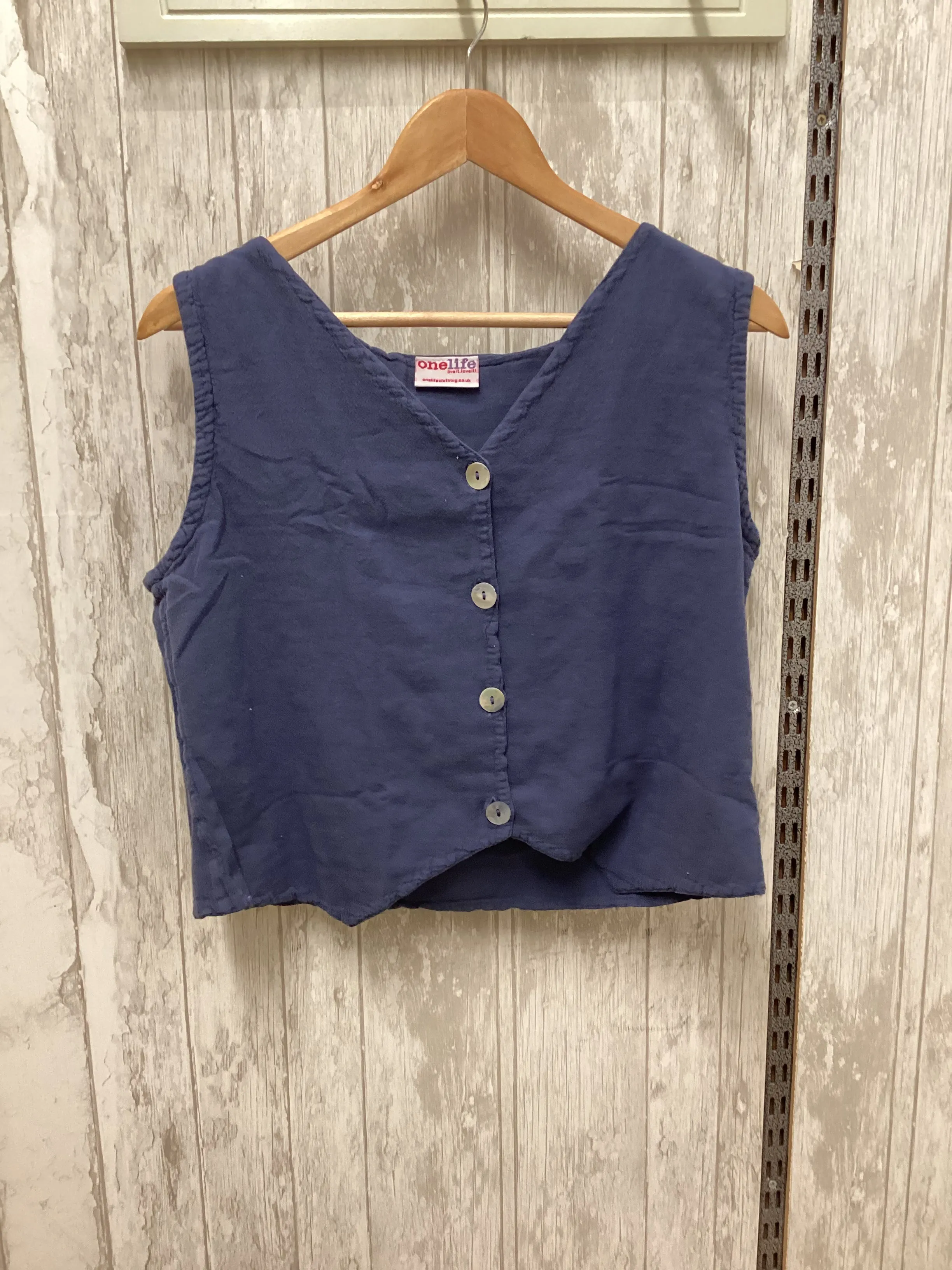 One Life Larissa Waist Coat - Neptune