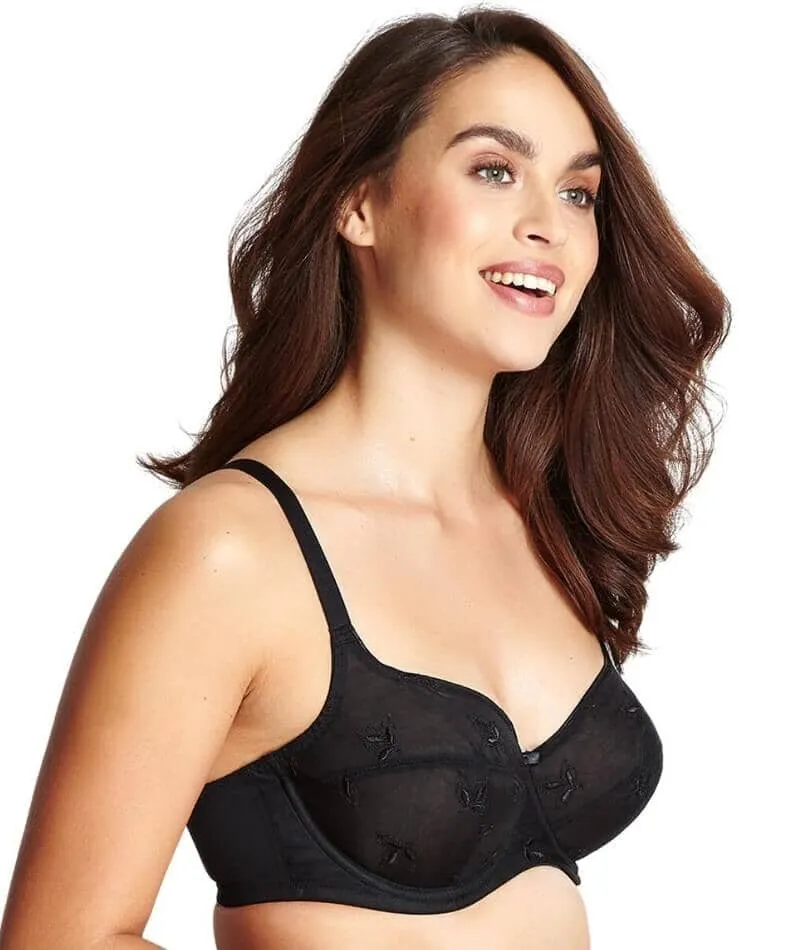 Panache Nouveau Balconnet Bra - Black