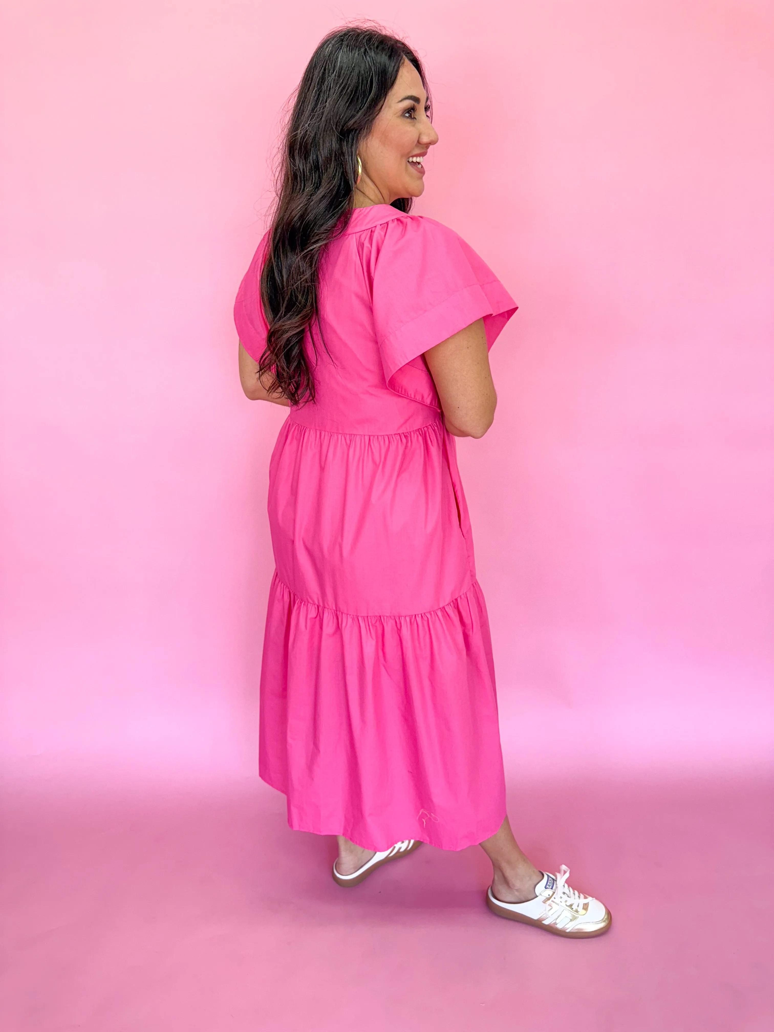 Playful Pursuits Dress - Pink