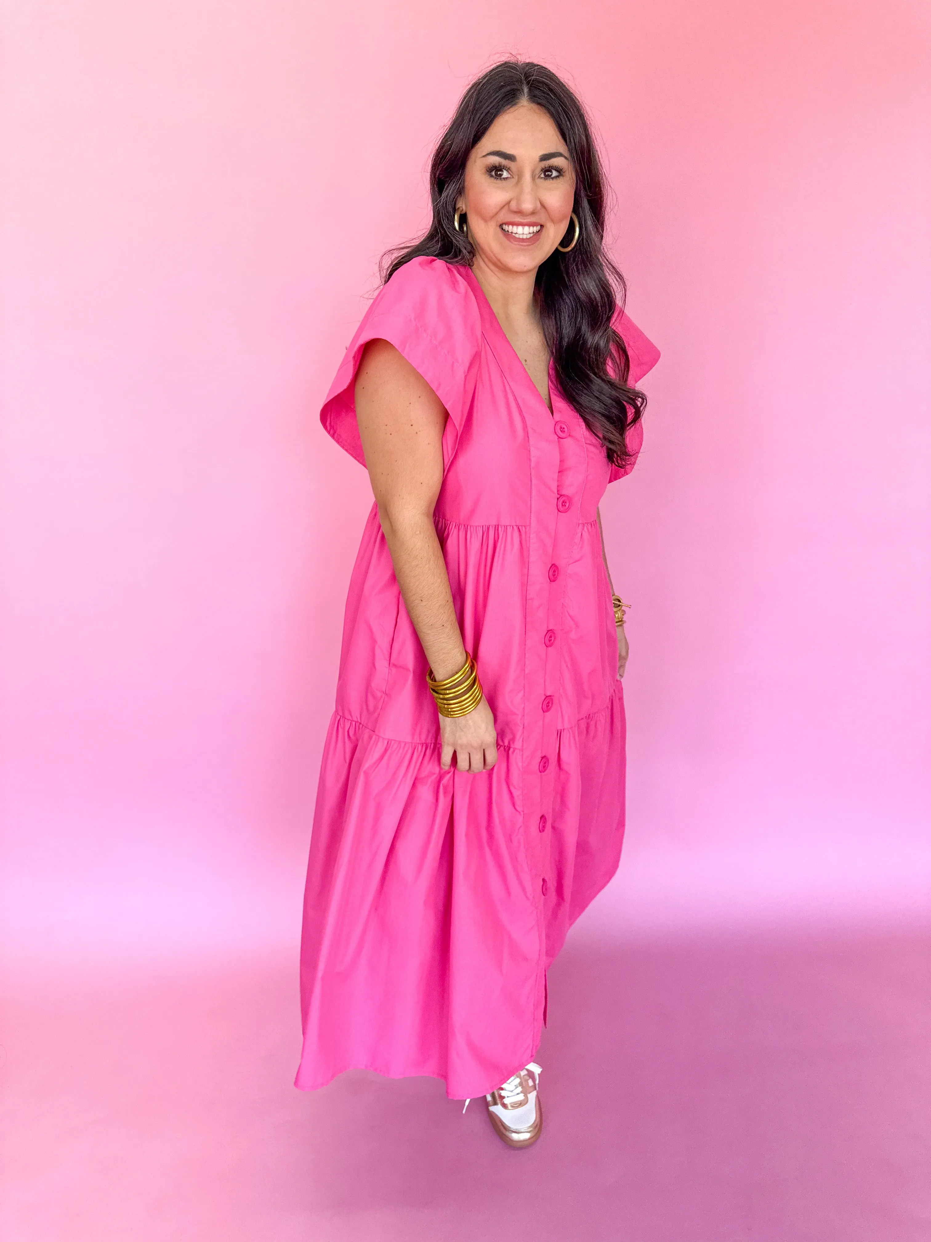 Playful Pursuits Dress - Pink