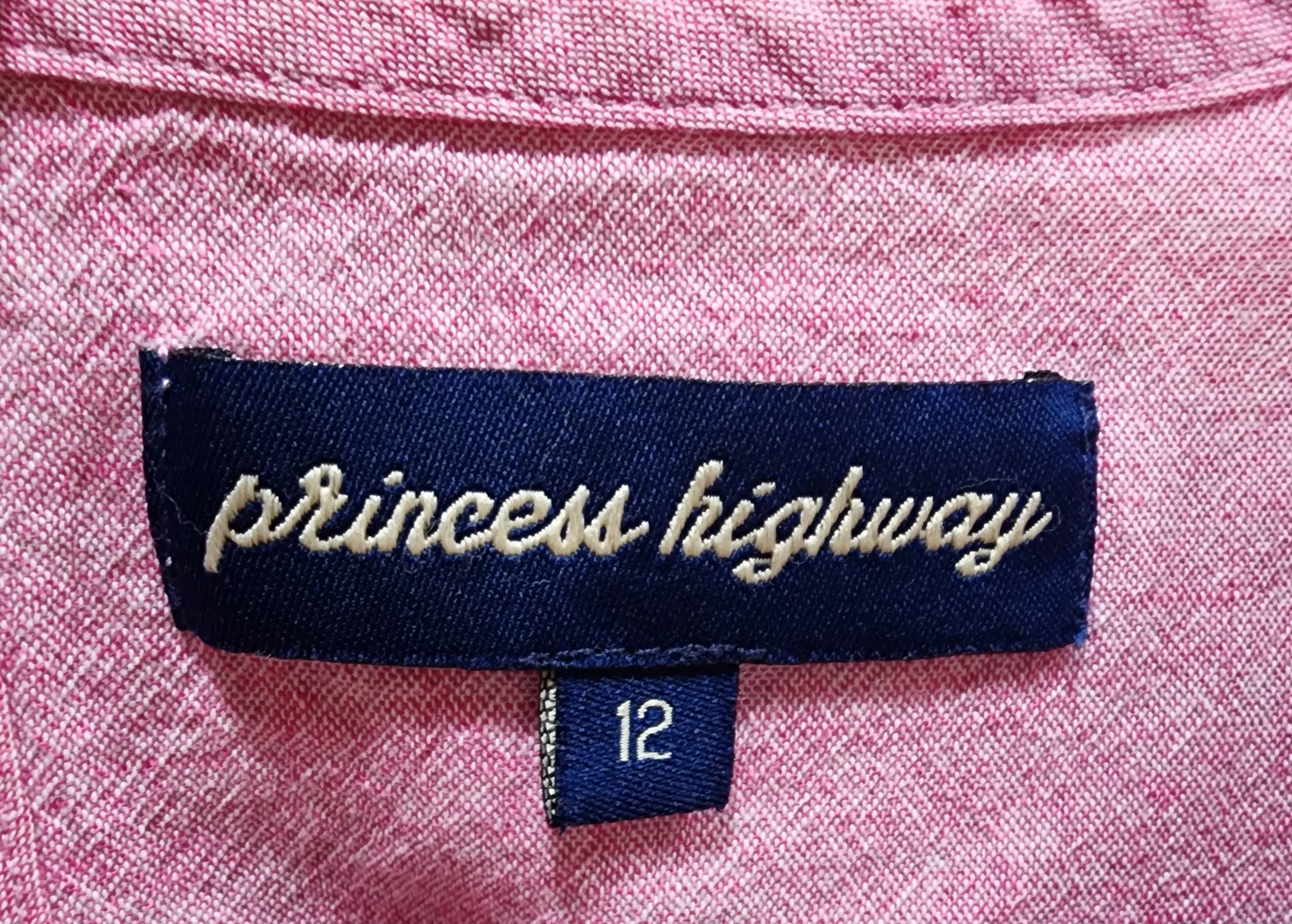Princess Highway pink top size 12
