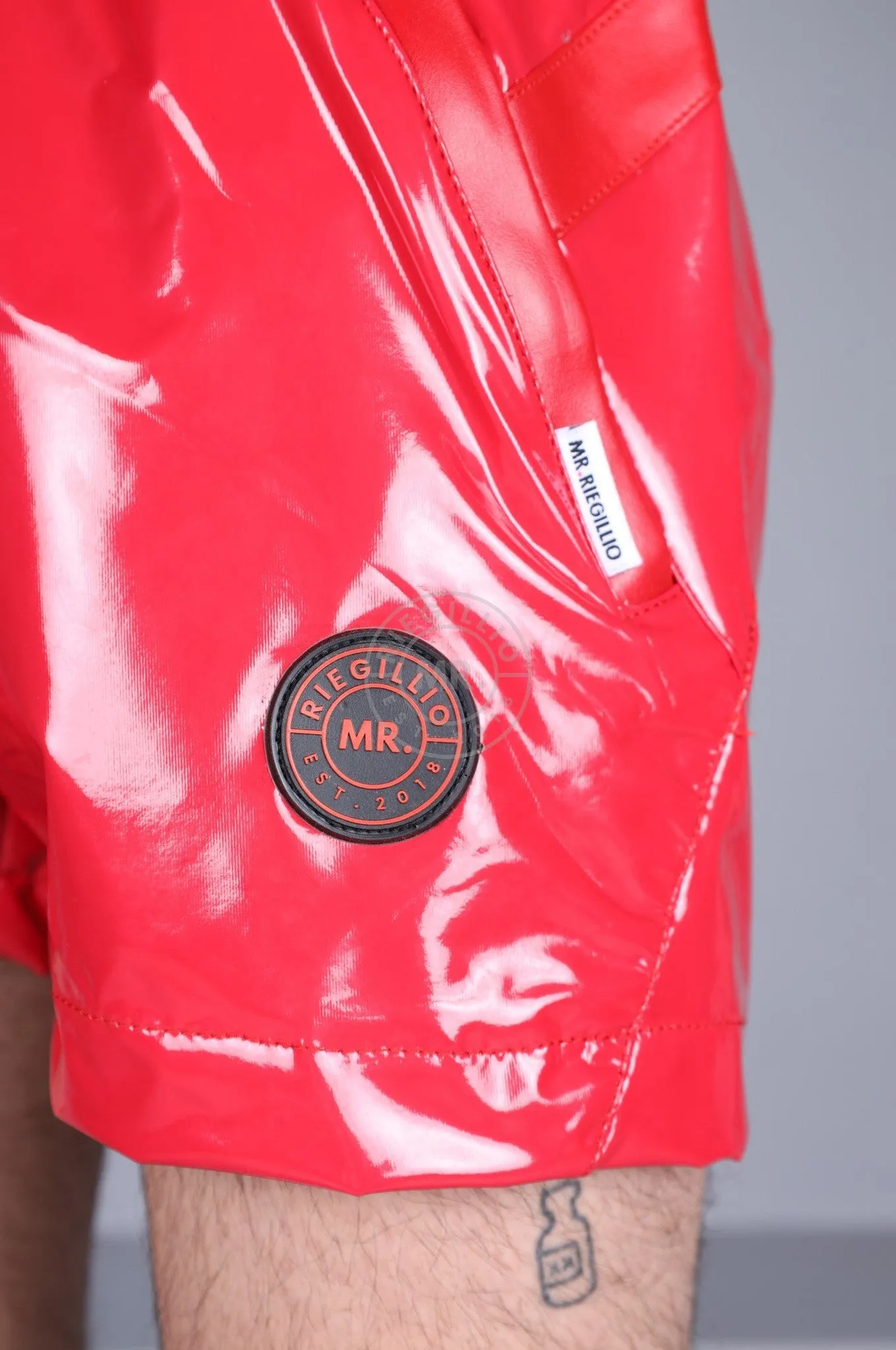PVC 24 Track Short – Red