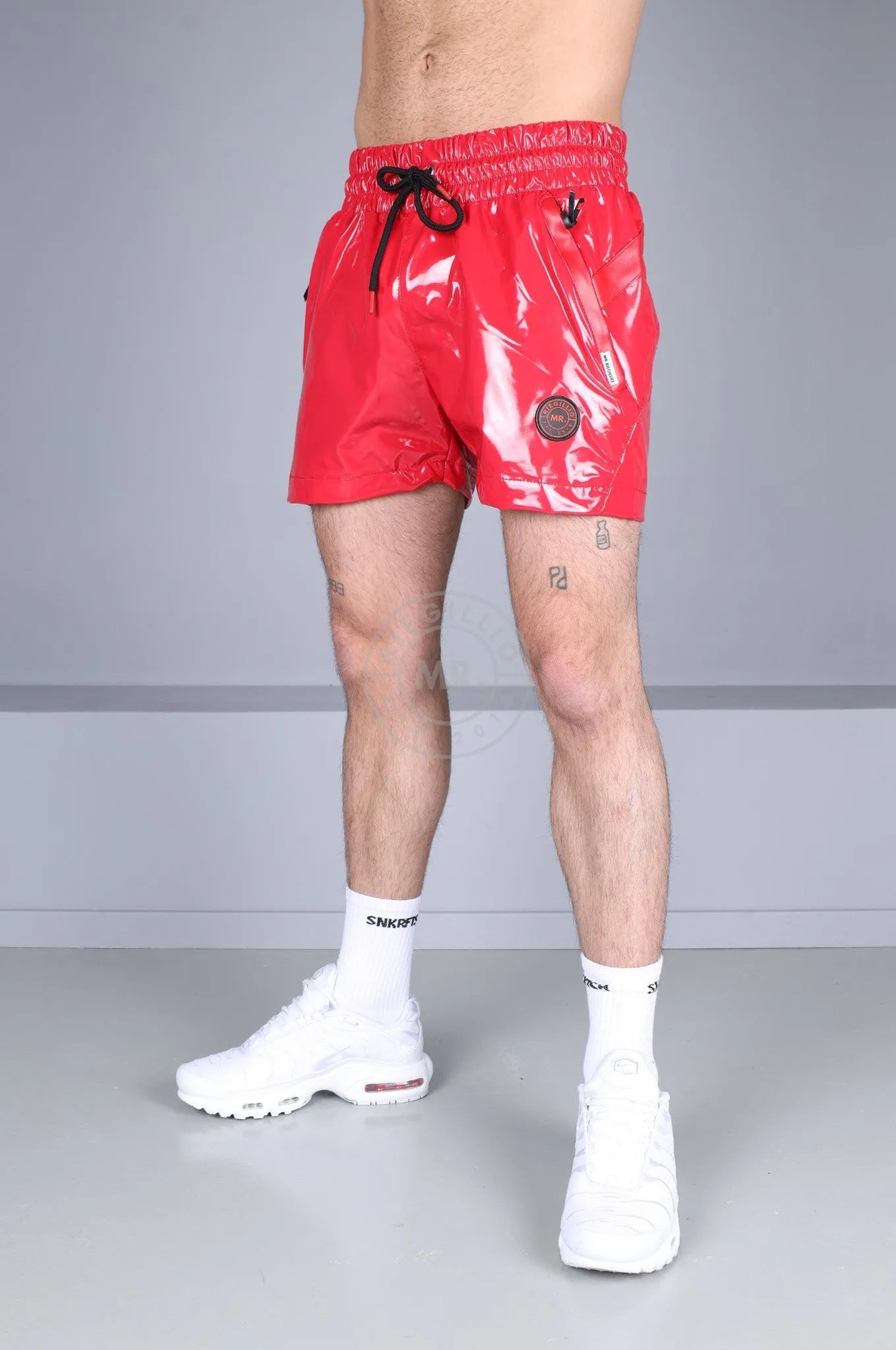 PVC 24 Track Short – Red