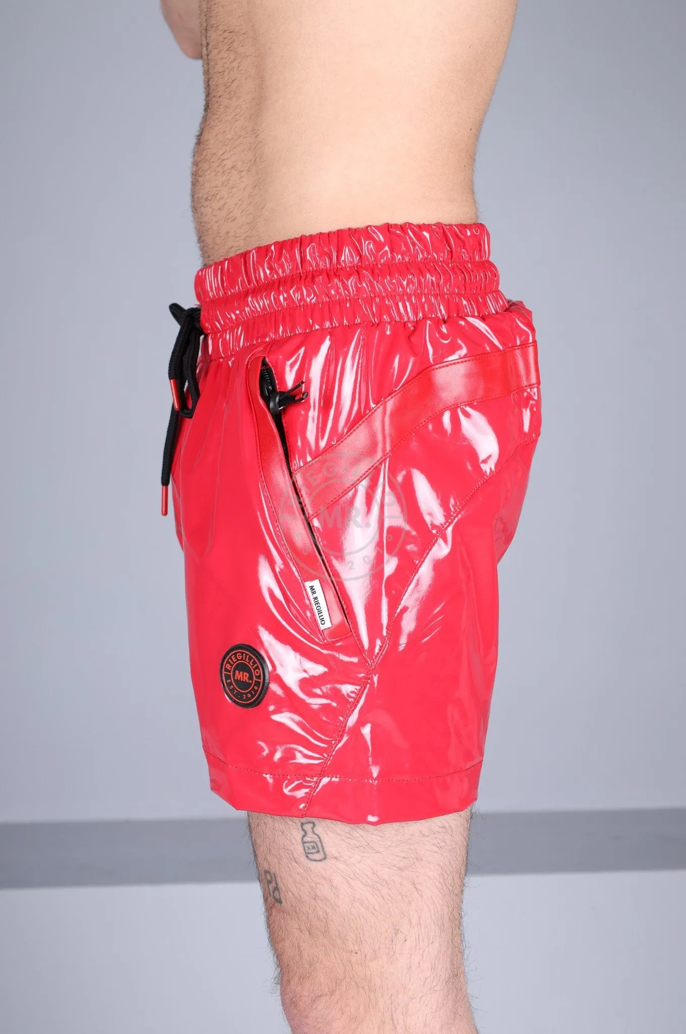 PVC 24 Track Short – Red
