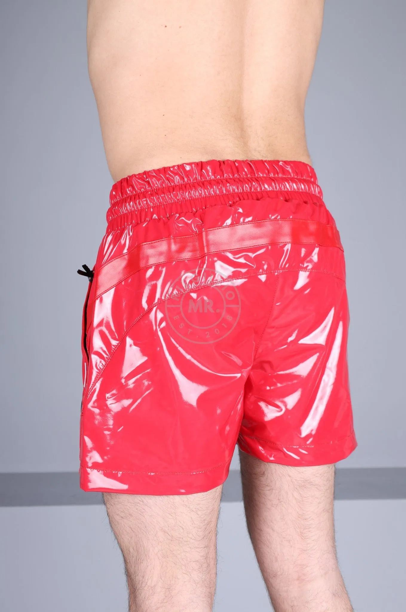 PVC 24 Track Short – Red