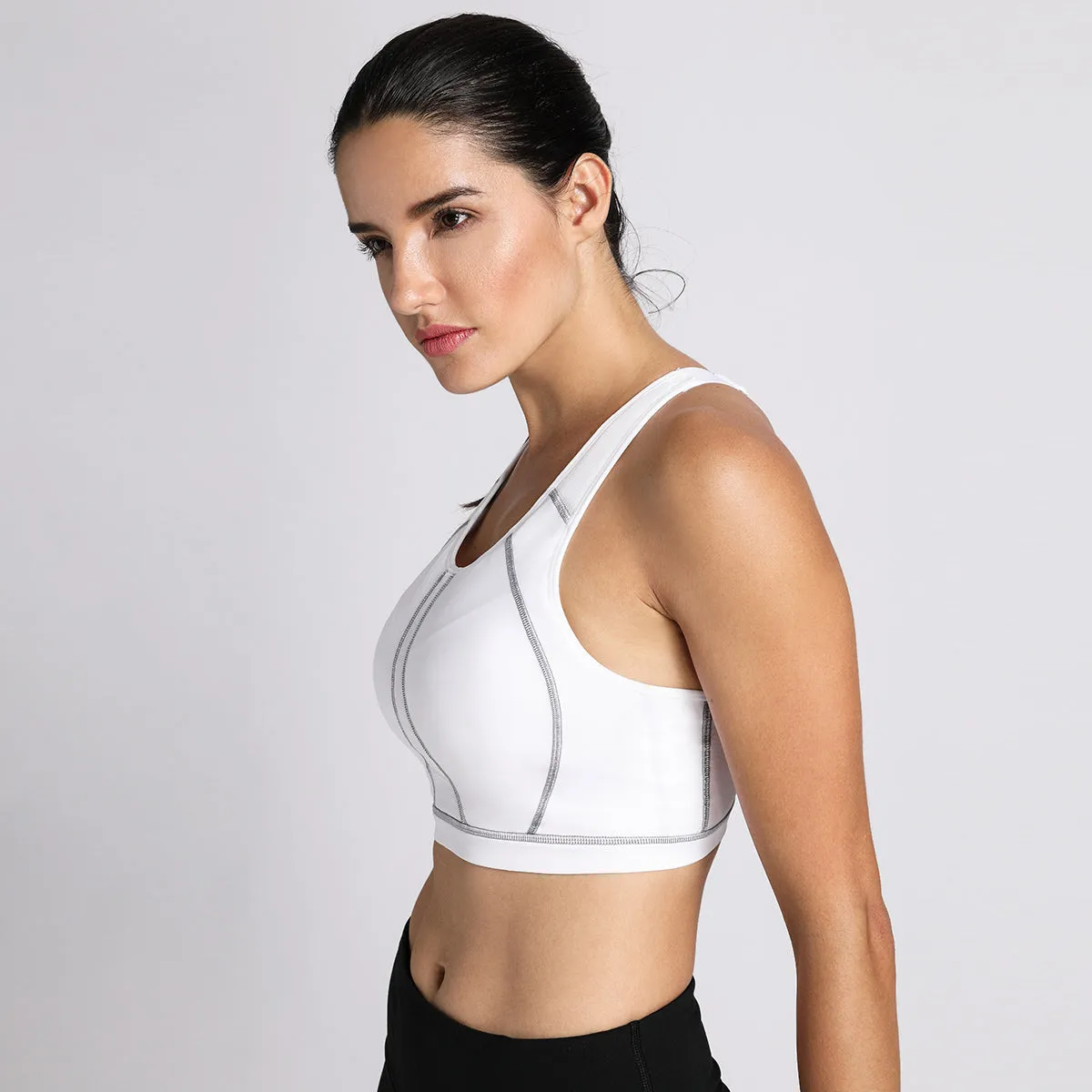 Racerback Wireless Full Coverage Sports Bra
