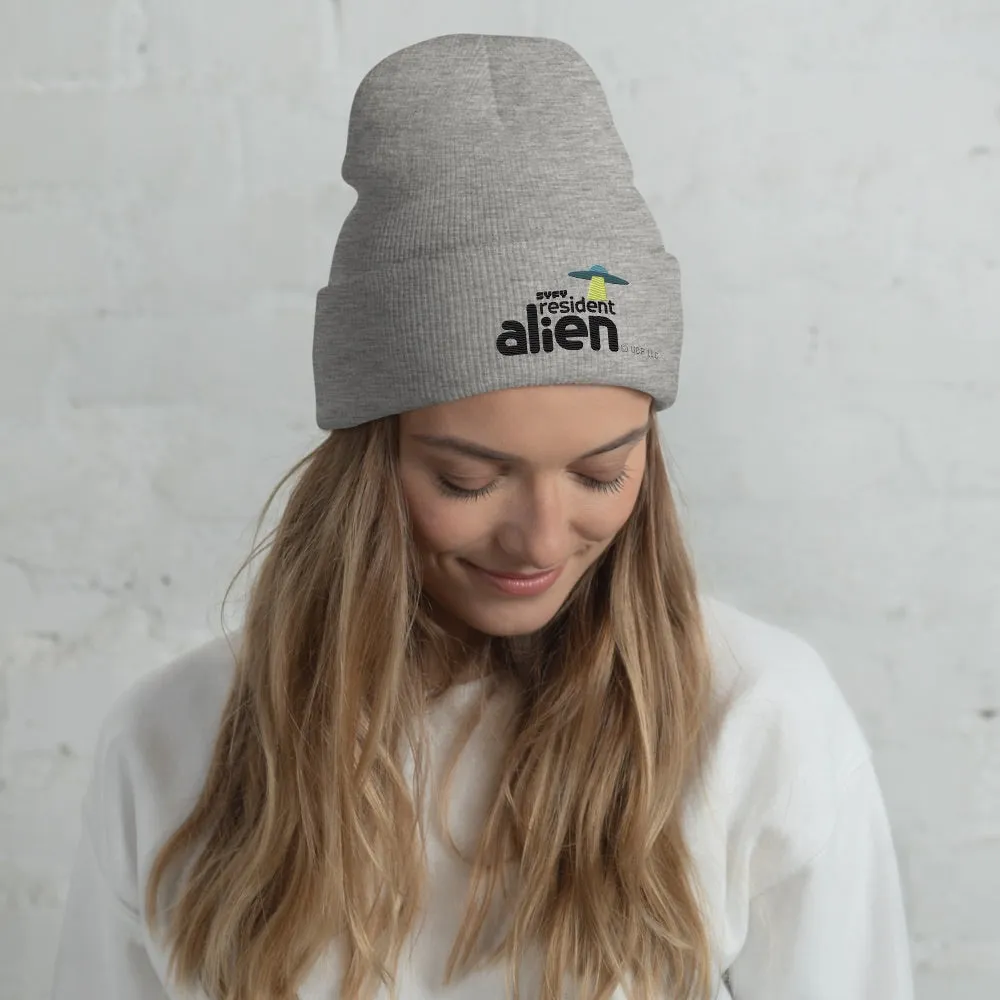 Resident Alien Logo Embroidered Beanie