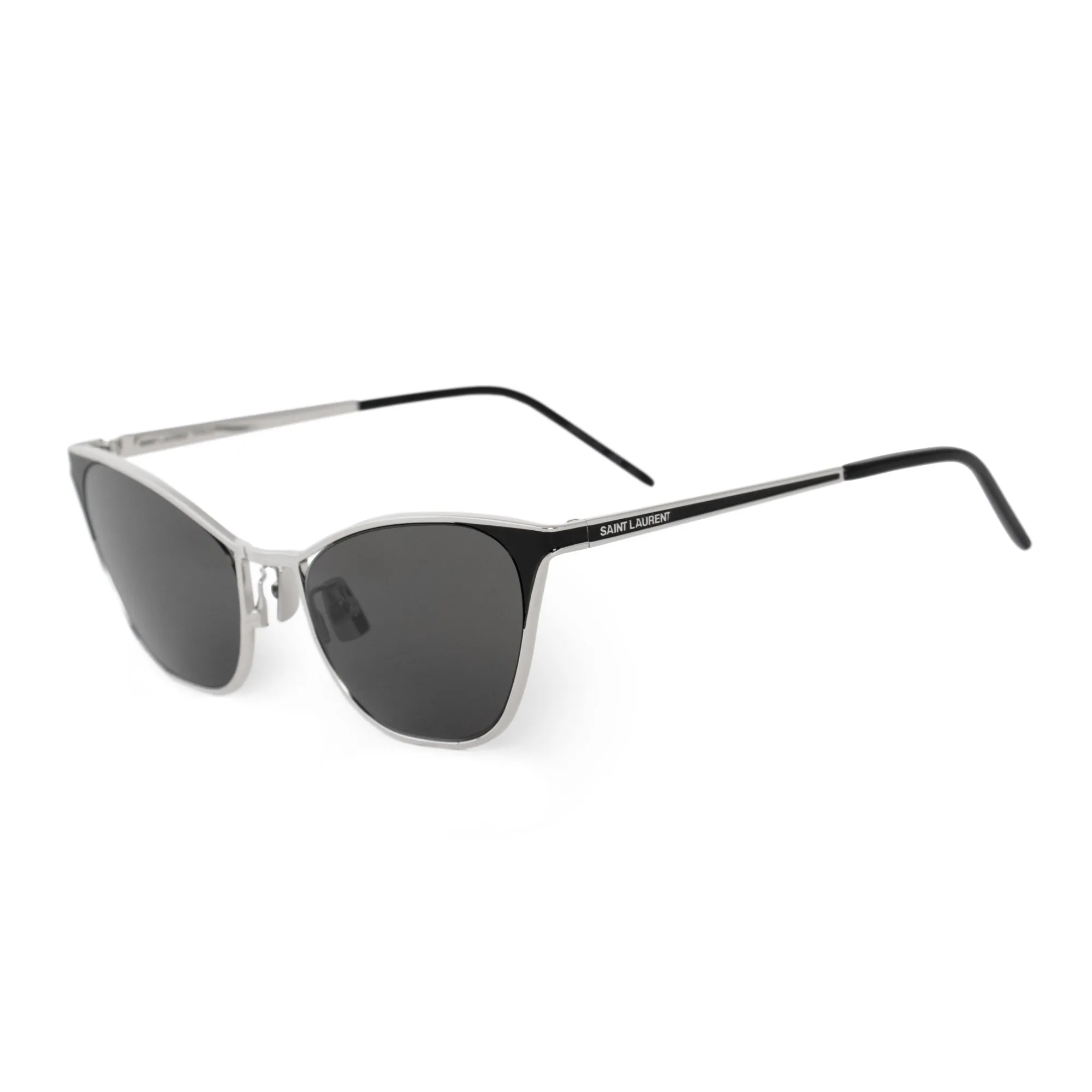 Saint Laurent Cat Eye Sunglasses SL409 001 55