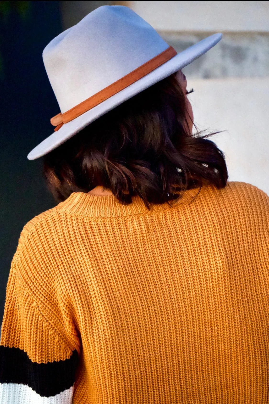 So Chic Fedora || Grey Wide Brim