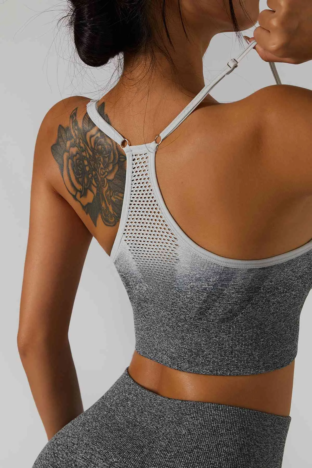 Spaghetti Straps Racerback Cami Sports Bra