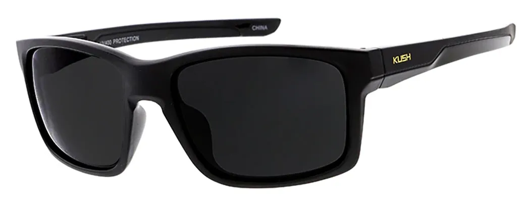Square Frame Kush Logo Sunglasses