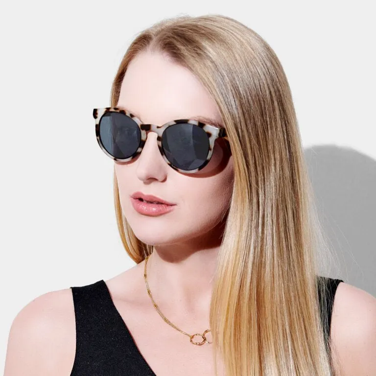 Sunglasses: Geneva - Pale Tortoiseshell