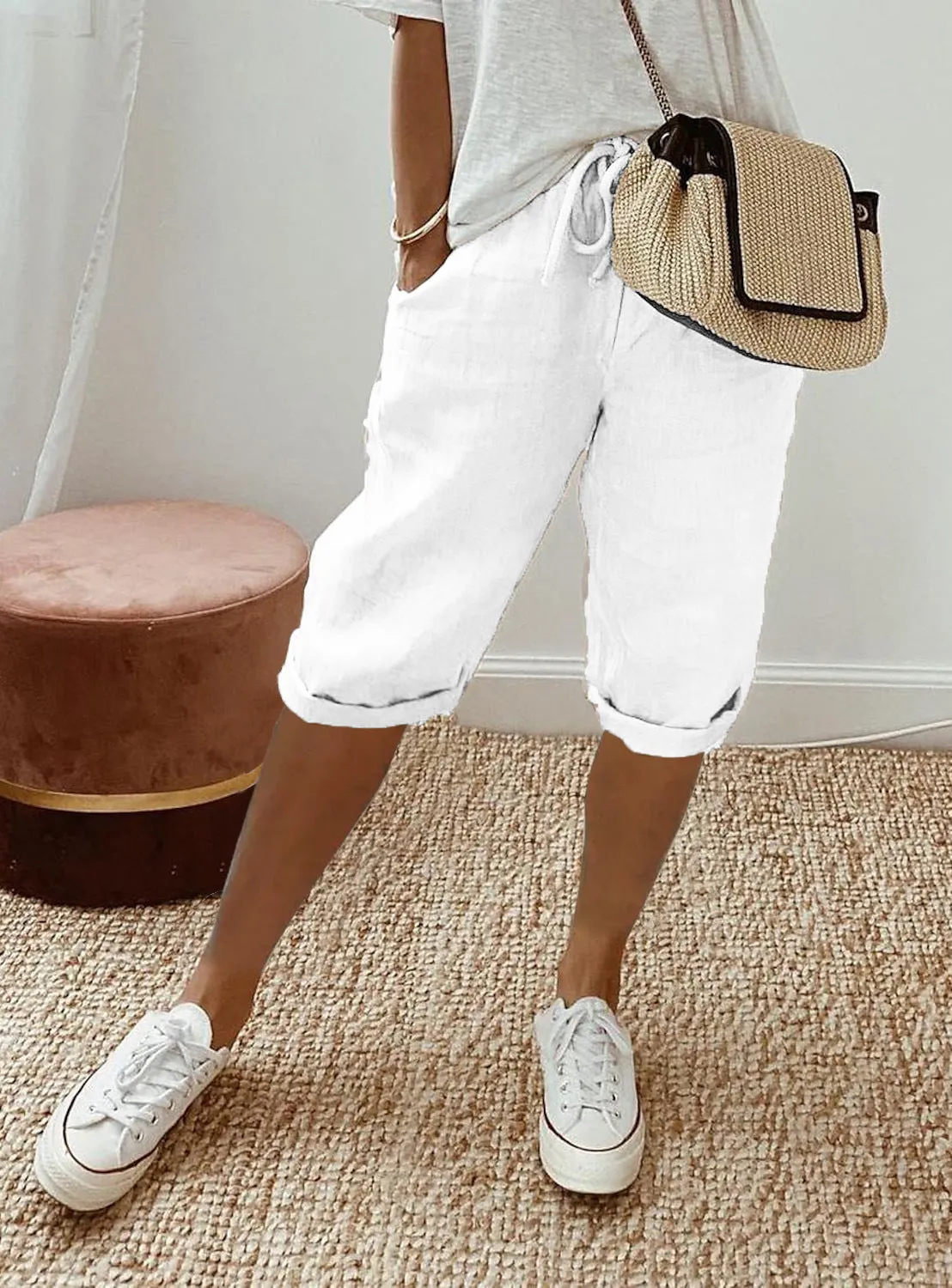 Sylis - Cotton Pocket Summer Shorts
