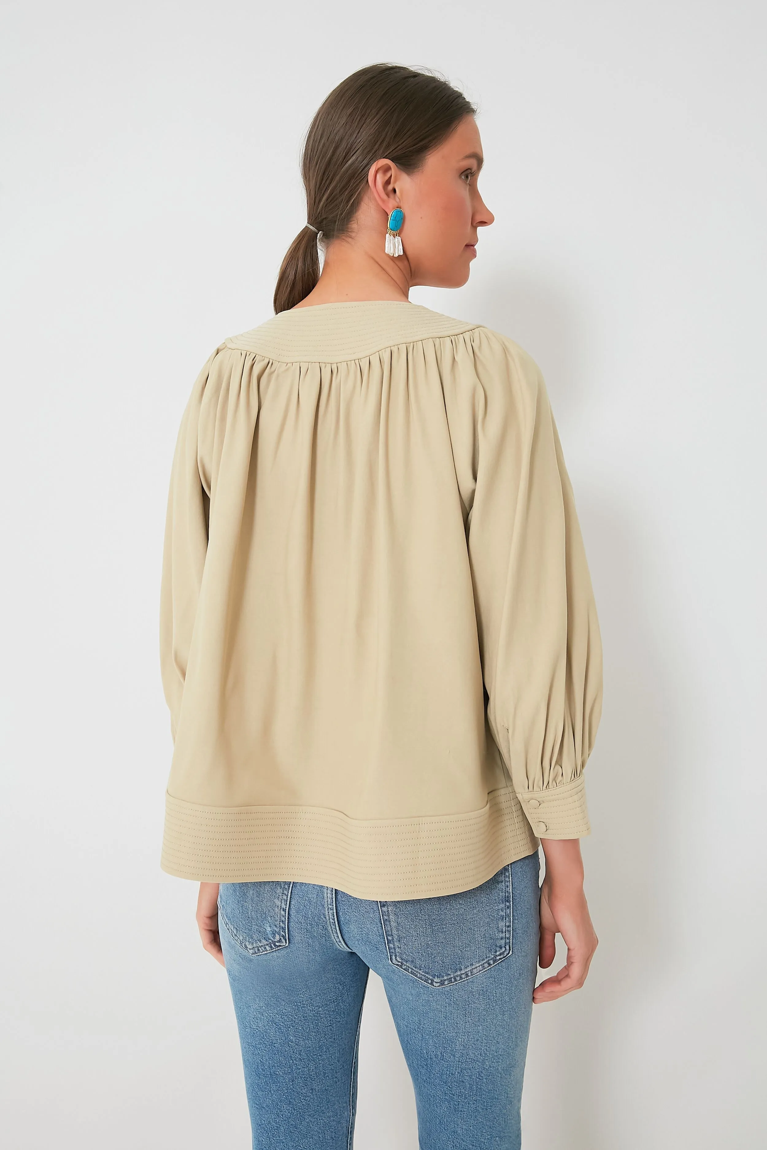 Tan Koa Blouse