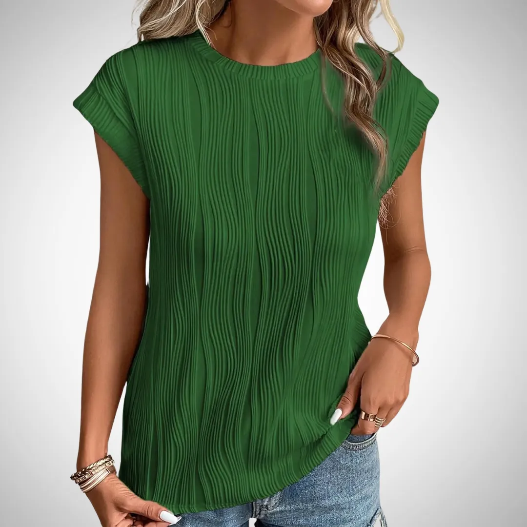 Tatiana Pleated Top