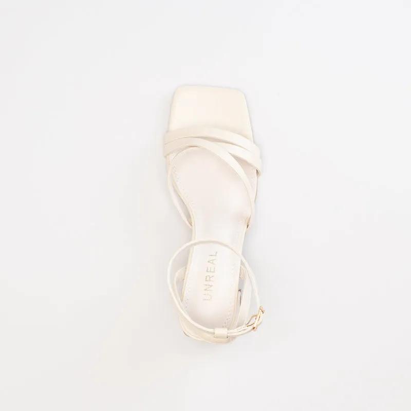 Unreal Women Block Heel Strappy Sandal _ 150737