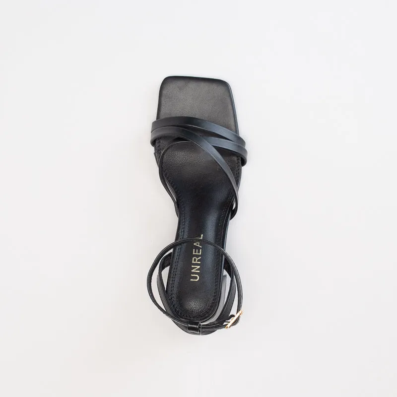 Unreal Women Block Heel Strappy Sandal _ 150737
