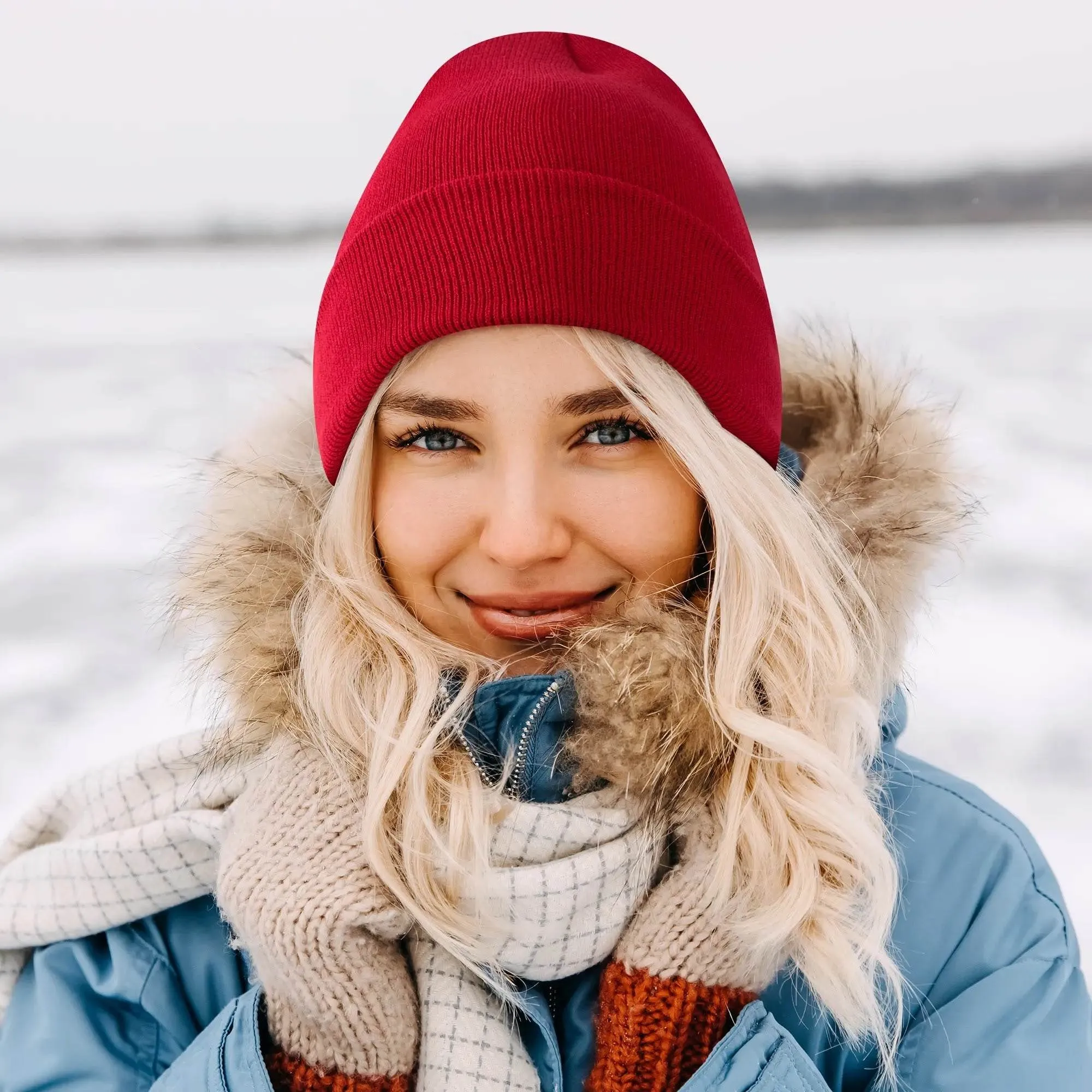 Warm Comfortable Knit Beanies