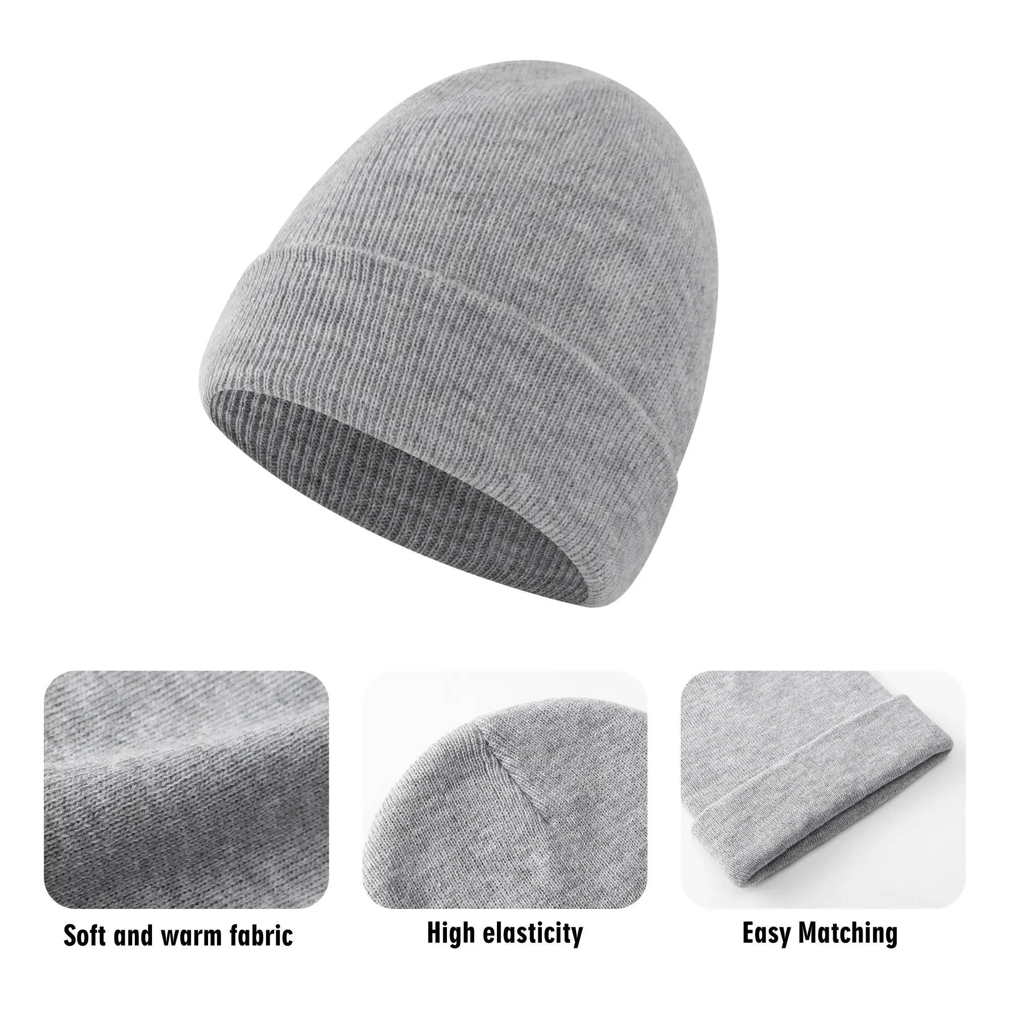 Warm Comfortable Knit Beanies