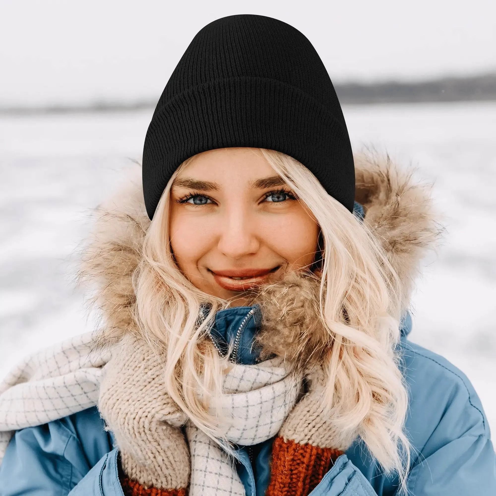 Warm Comfortable Knit Beanies