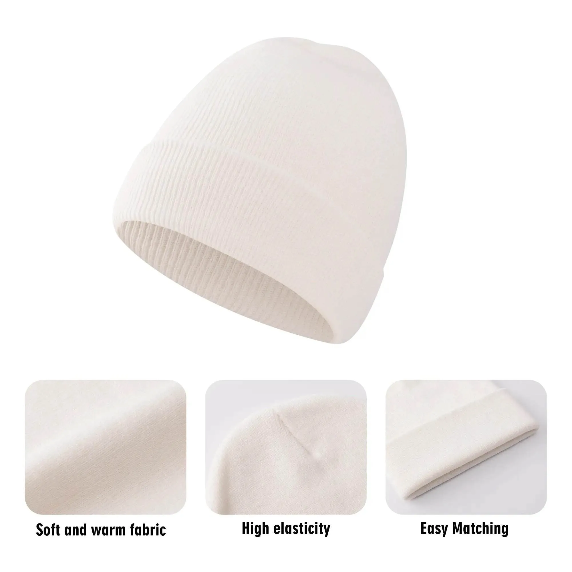 Warm Comfortable Knit Beanies